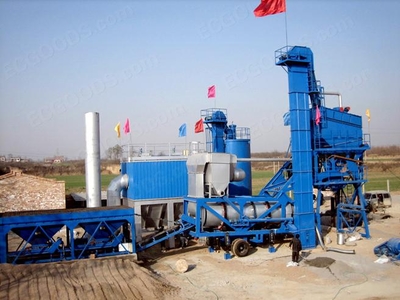 mobile asphalt mix plant