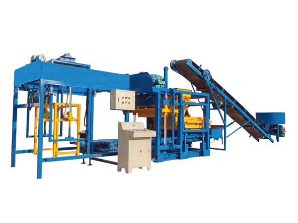 QT12-15 automatic concrete block making machine