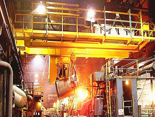 foundry overhead crane