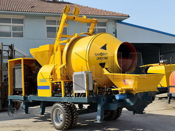 concrete mixer pump