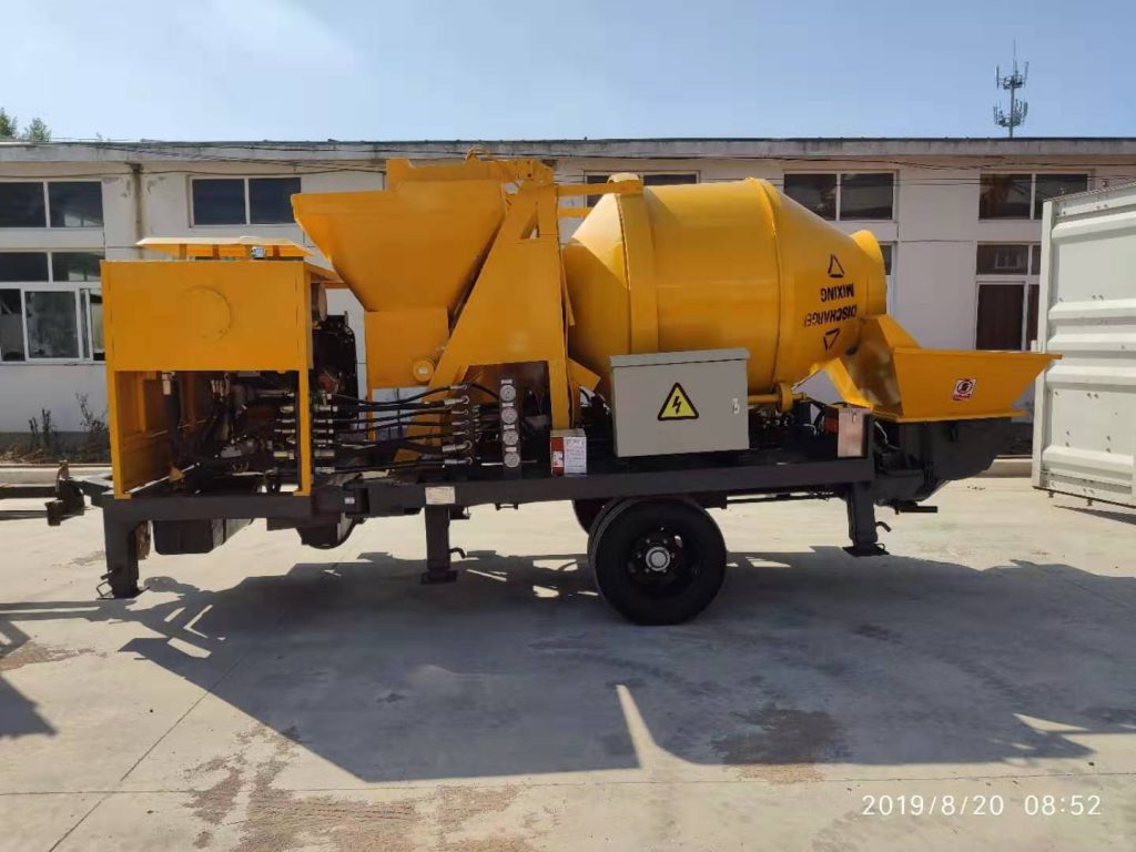 Concrete Mixing Pump