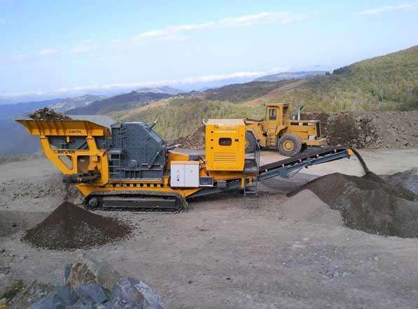 Mobile Crawler Stone Crusher Plant