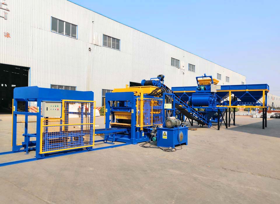 ABM-4S concrete brick machine