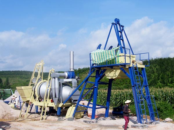 Mobile Asphalt Mixing Plant