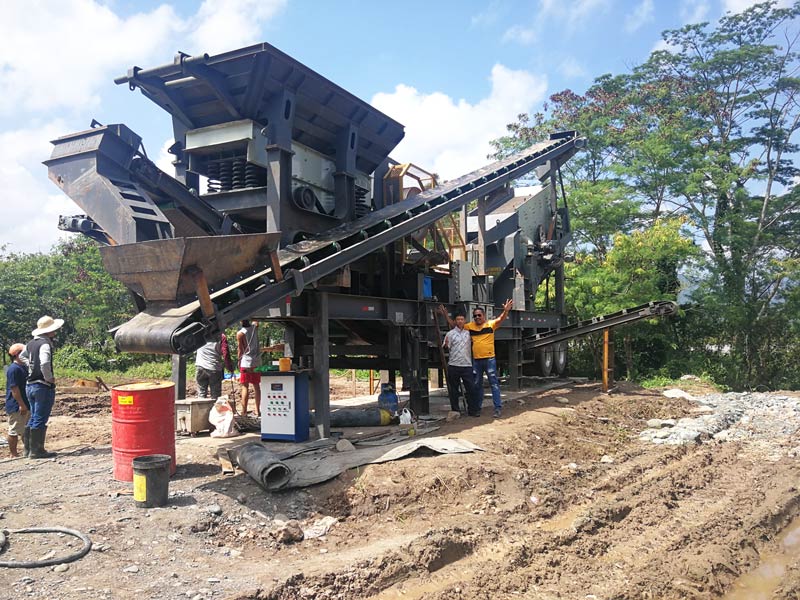 Mobile Crushing Plant in the Philippines