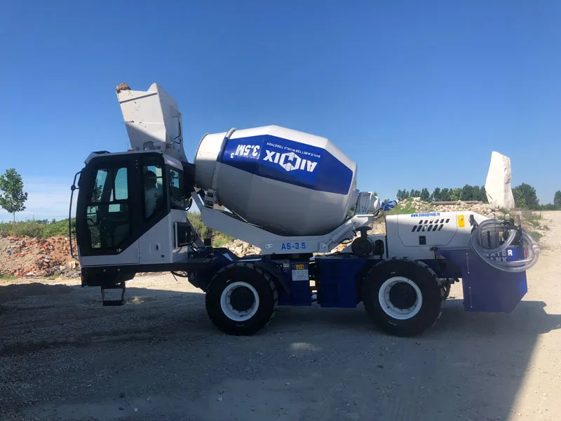 Self Loader Mixer Truck in Nigeria