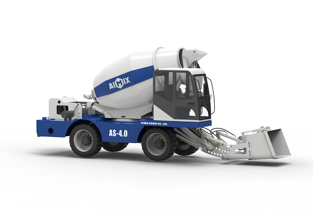 AS-4.0-harga self loading concrete mixer for sale