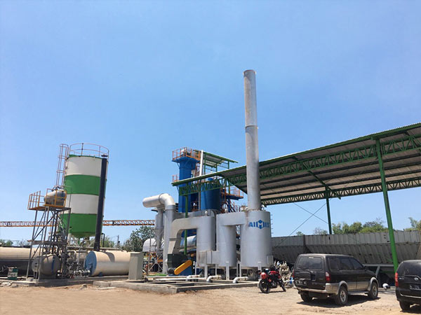 Aspahlt Plant on site