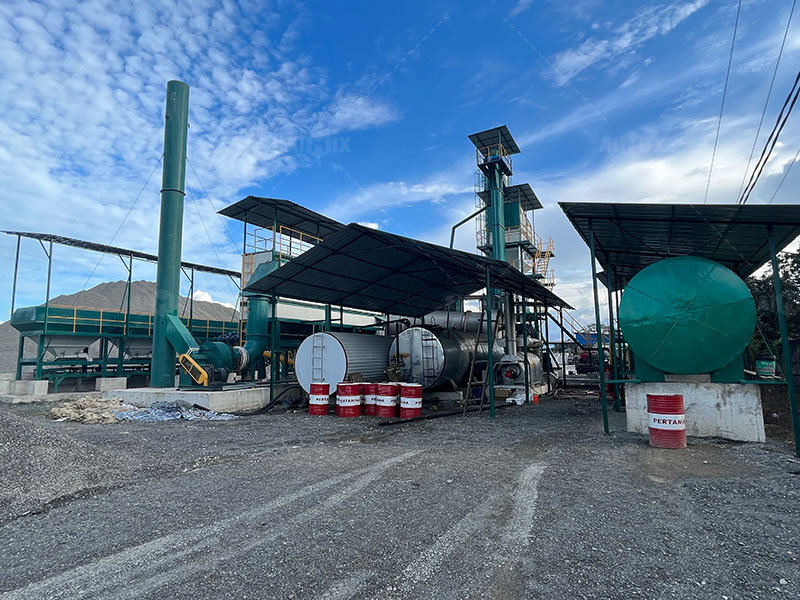 Asphalt Mixing Plant in Indonesia