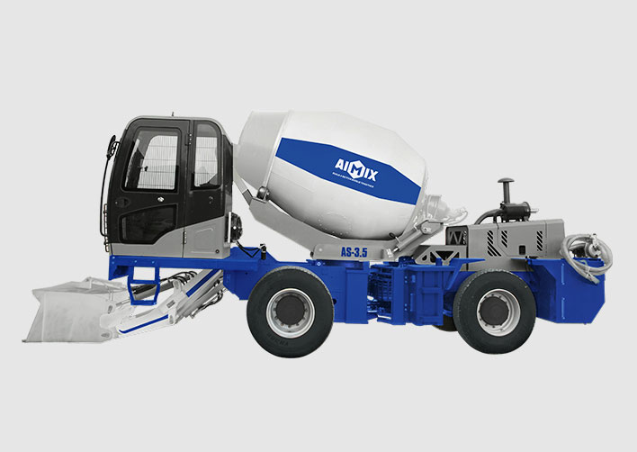 AS-3.5 self loading cement mixer