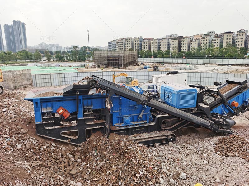 Crawler Type Stone Crusher