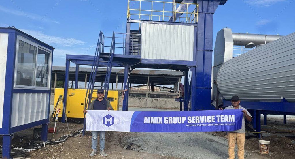 ALYT100 Mobile Asphalt Drum Mix Plant