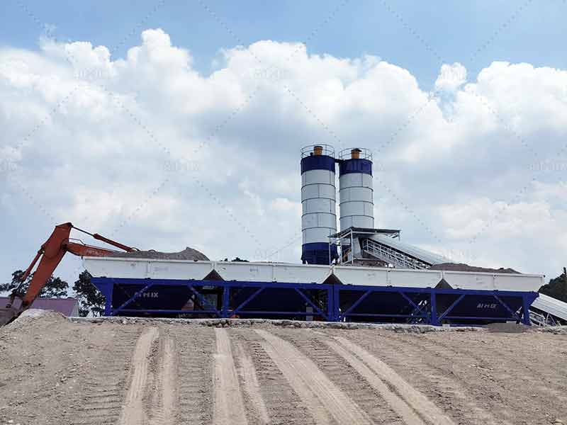 AJ60 ready mix concrete plant